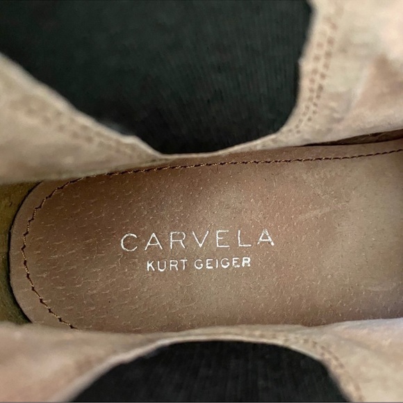 KURT GEIGER Carvela Black Lace Up Buckle Boot 38 - Picture 9 of 10